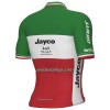 Wielershirt 2023 Jayco Alula Green Italiaans Kampioenschap - Rood Wit